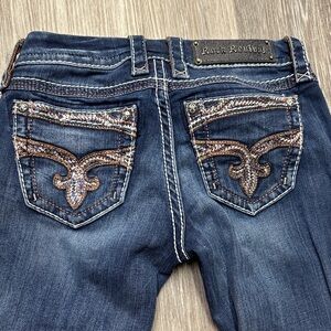 women’s rock revival boot cut jeans size 26